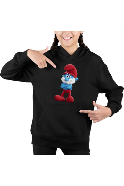 OEM Hanorac Copii Fete Strumfii Papa Strumf Strunf