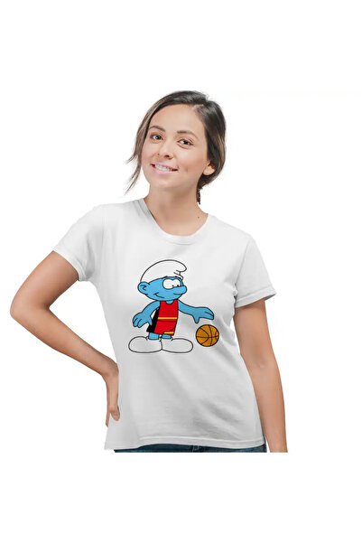 OEM Tricou Femei Strumfii Baschet Strumpii