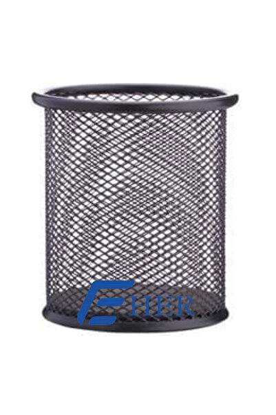 eher Suport Instrumente Scris Metalic Negru