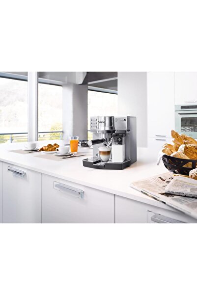 DELONGHİ De'Longhi Multi-Functional Espresso Maker - DLEC860, Silver