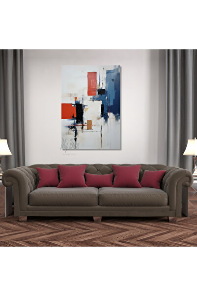 Kanvas Tablo Dijital Baskı Duvar Tablosu soyut-0013 Salon Tablosu Kanvas Ev Dekorasyon