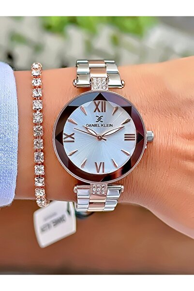 Daniel Klein Cut Glass 3 Atm Water Resistant Steel Band Suitable for Daily Use Women's Wristwatch