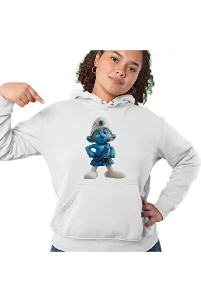 OEM Hanorac Femei Strumfii Scotianul Roscatul