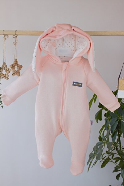 genybaby Unisex Baby Rabbit Eared Unisex Jumpsuit