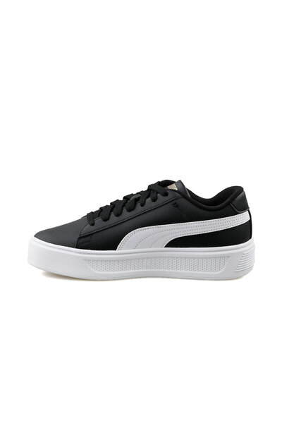 Puma Smash Platform V3 Kadın Platform Günlük Ayakkabı 39075802 Siyah