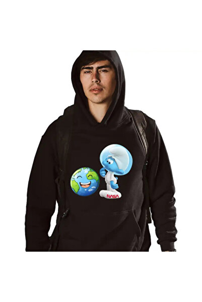 OEM Hanorac Barbati Strumfii Astronautul Spatiu