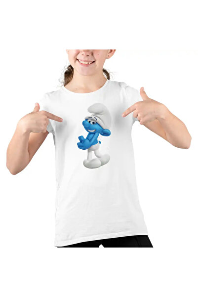 OEM Tricou Copii Fete Strumfii Rusinosul Sfiosul