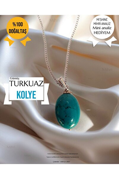Mihri Doğaltaş Turkuaz Kolye