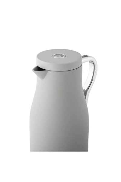 ORIAN Host Thermos Tea and Coffee Brewer 1 Liter Grey Color Silver Handle