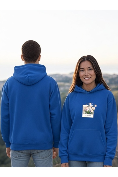 ArtYus Φούτερ Karpostal Tulips Colorful με τύπωμα με κουκούλα