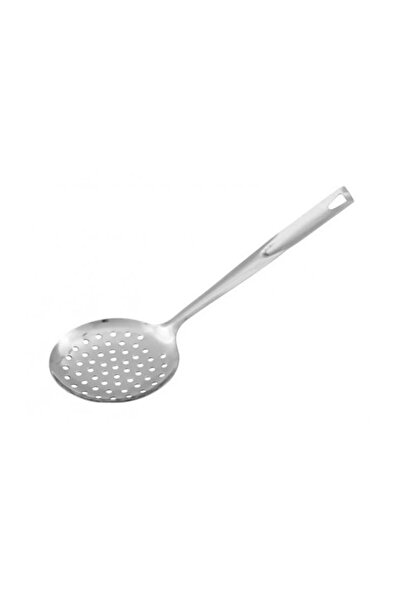 FACKELMANN 40661 Skimmer, 33 cm, Oțel inoxidabil, Cârlig de agățare, Argintiu