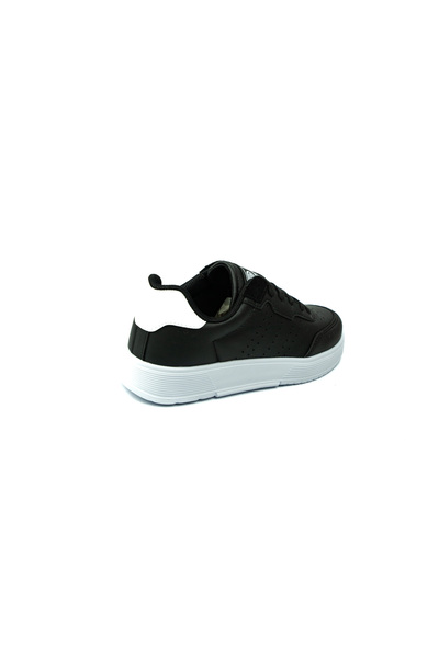 Minican Babalı 158 Black and White Children's Sneaker
