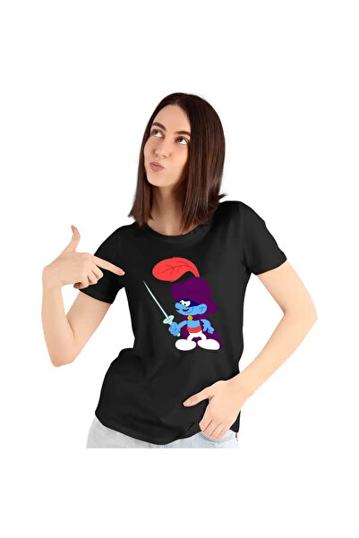 OEM Tricou Femei Strumfii Zorro Spadasin Spaniol