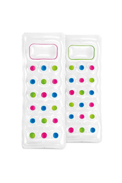 Intex Şeffaf Bardaklı Yatak 188x71 cm