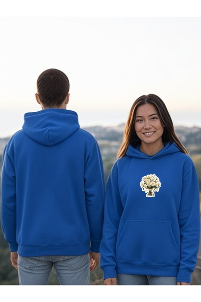 ArtYus سويت شيرت بقلنسوة مطبوعة بألوان متعددة من بويك