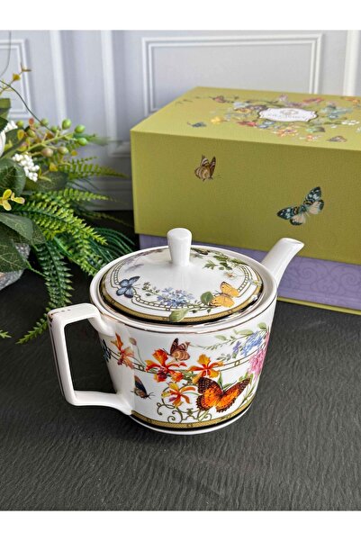 ROSSEV Muse Garden Porcelain Teapot