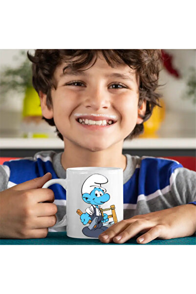 OEM Mug Smurf Carpenter Construction Carpenter