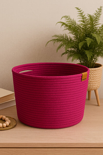 MaVaux Διακοσμητικό ψάθινο καλάθι Camatschua (40×30 cm) – Καλάθι αποθήκευσης & οργάνωσης πολλαπλών χρήσεων