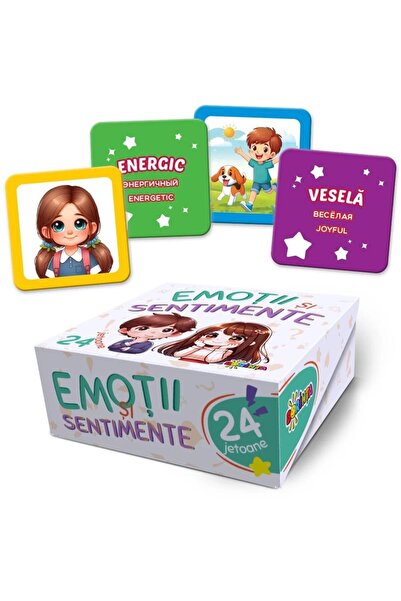 Editura Dorinta 24 jetoane. Emotii si sentimente