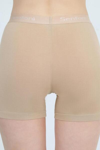 Fanilam Women's Bamboo Lycra Short Leggings - Set of 3 Sweat-Wicking Stretchy Breathable Fabric - Symphony