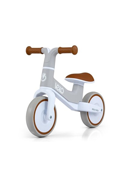 Milly Mally Bicicletă de echilibru pentru copii, roți EVA 7 inch, 18m+, Milly Mally, VELO, maro