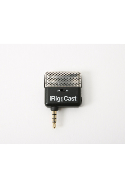 IK Multimedia iRig Mic Cast podcasting mic for smartphones and tablets