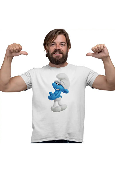 OEM Tricou Barbati Strumfii Rusinosul Sfiosul