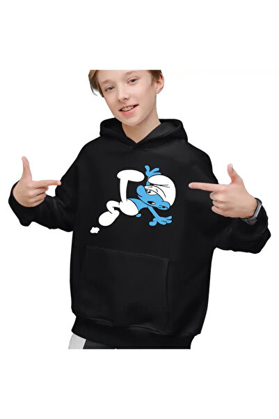 OEM Hanorac Copii Baieti Strumfii Neindemanaticul Impiedicatul