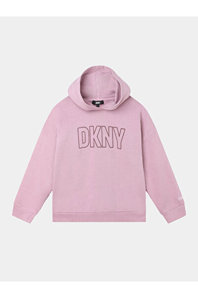 Dkny Girl Sweatshirt D55000 S Pink