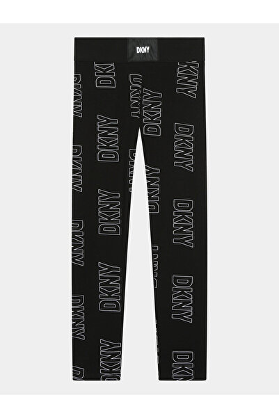Dkny Girl Leggings D34B12 D Black