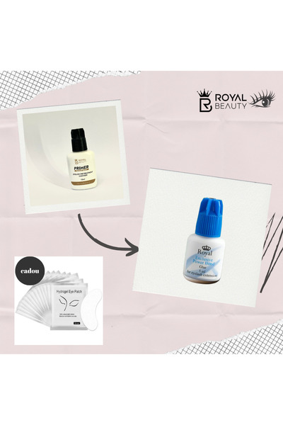 Royal Beauty Kit pentru începători – Primer + Adeziv + Plasturi cadou