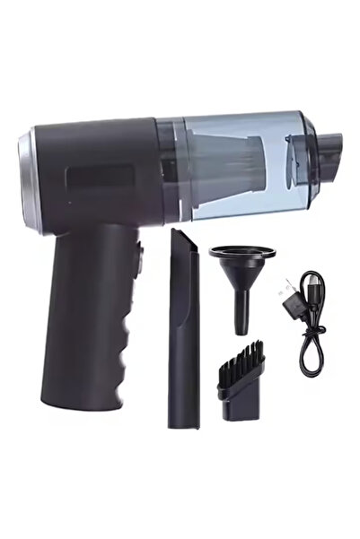 OEM Aspirator portabil 3 în 1, aspirare și suflare, încărcare USB, 120 W, pentru casă/mașină/birou