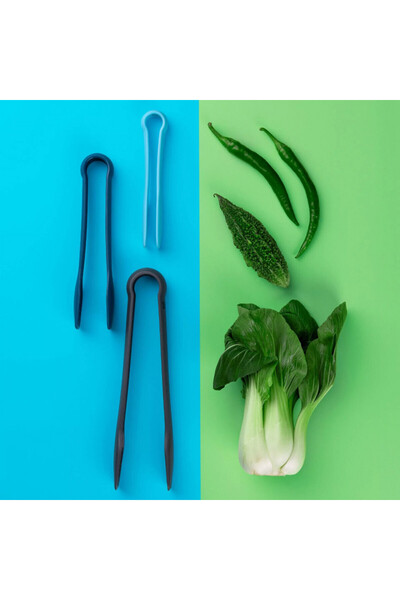 Tasty Set of 3 serving tongs 678389, 3 sizes, Plastic, Multicolored