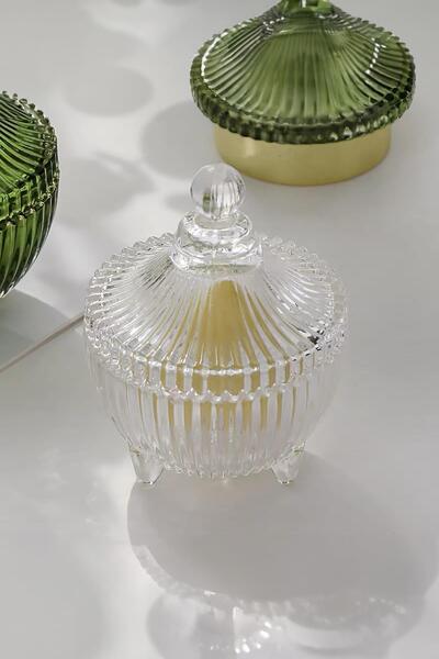 EWs Cam Çizgili Şekerlik 50 ml