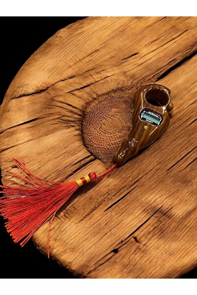 Hac AVM Tesbih Model Zikirmatik – Ahşap Görünümlü Dijital Tesbih