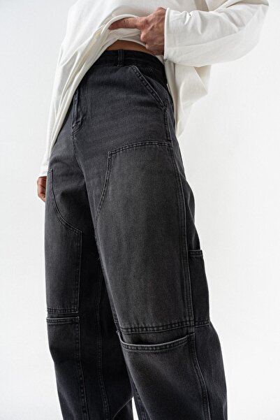 go gang own Grindcore Cep Detaylı Baggy Jean Pantolon