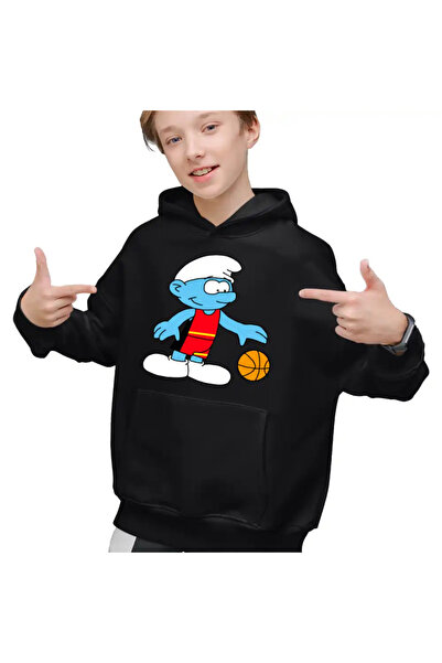 OEM Hanorac Copii Baieti Strumfii Baschet Strumpii