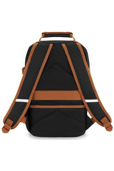 zagatto Σακίδιο πλάτης ταξιδιού, μαύρο, Ταξίδι, Χειραποσκευή καμπίνας, 40x30x20 cm, Wizz Air/ Ryanair, 10kg, ZG998