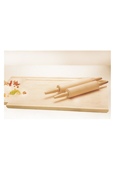 FACKELMANN Wooden rolling pin 31520, 20x6.5 cm, Brown