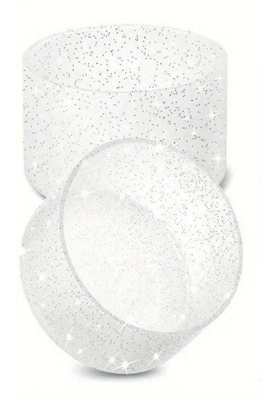 FESECRAFT White Silvery Silicone Sleeve Non-Slip 30/40 oz