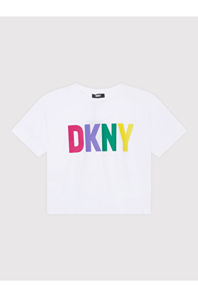 Dkny Girl T-Shirt D35S31 White