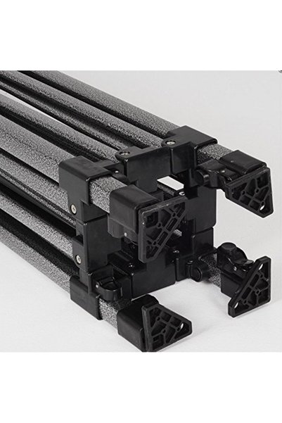 PS Products Cort Pavilion 3x3m Rosu Pliabil Cadru Metal pentru Curte, Gradina, PS Products, montaj practic