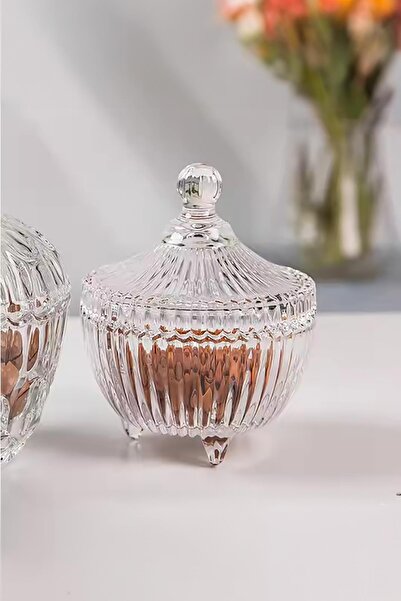 EWs Cam Çizgili Şekerlik 50 ml