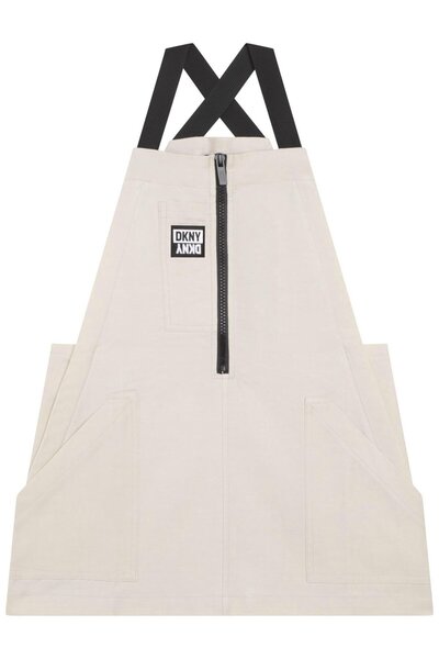 Dkny Girls Casual Dress D32870 White
