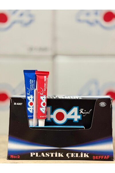 404 Kimya PLASTİK ÇELİK NO:2 KUTULU 41GR