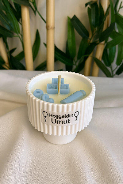 Aoz atölye Minik Kalpler İçin Özel Işıklar– Baby Shower - Mumlar Sevgiyle Hazırlandı 1