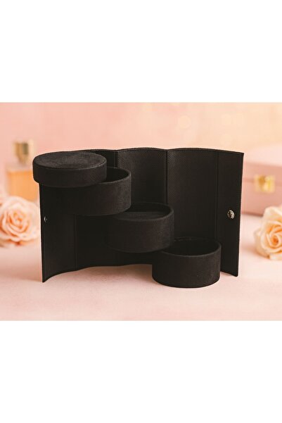 ARVALE Portable Velvet Jewelry Storage Organizer for Travel