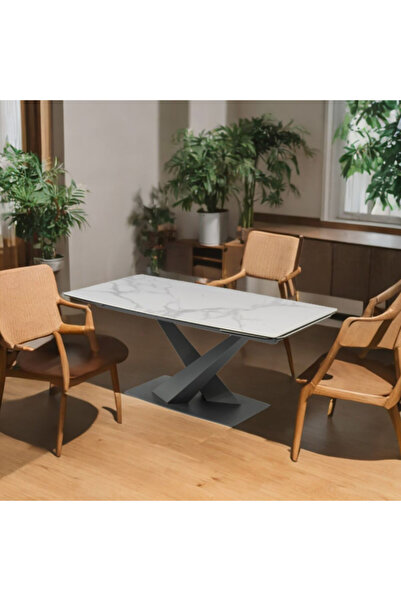 micasa Rectangular High-Quality and Durable Extending Dining Table