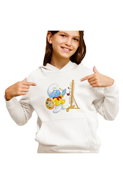 OEM Hanorac Copii Fete Strumf Pictor