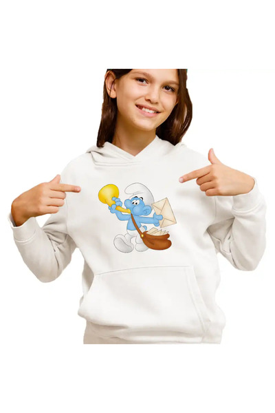 OEM Hanorac Copii Fete Strumf Postas